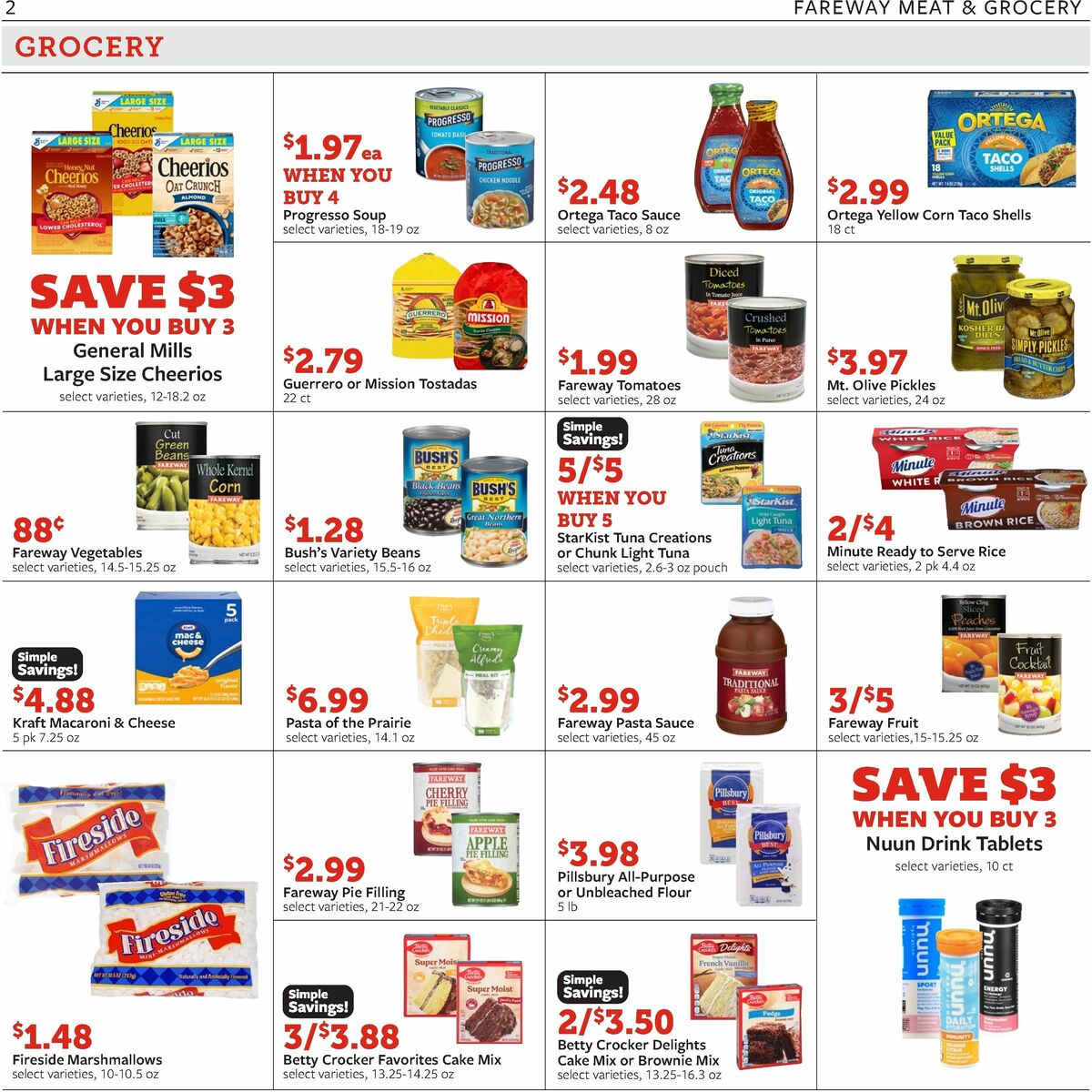 Fareway Weekly Ad from March 18
