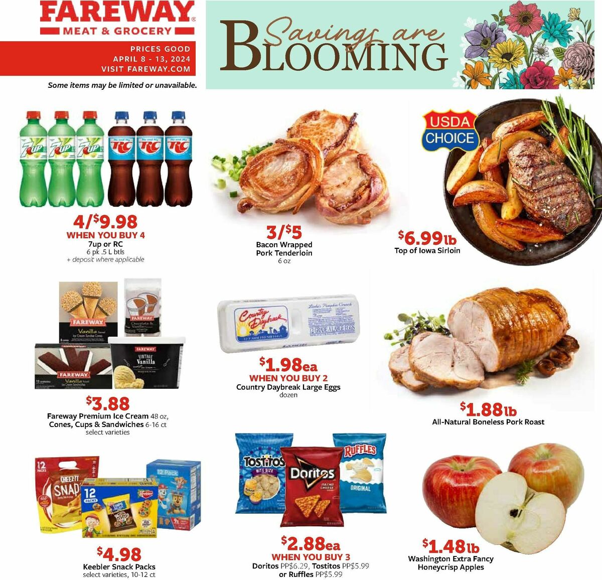 Fareway Weekly Ad from April 8