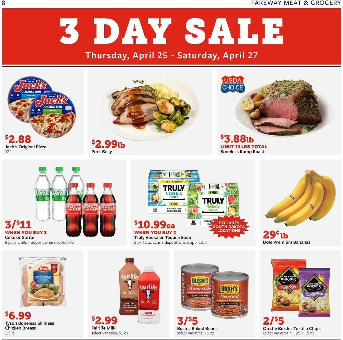 Fareway Weekly Ad from April 22