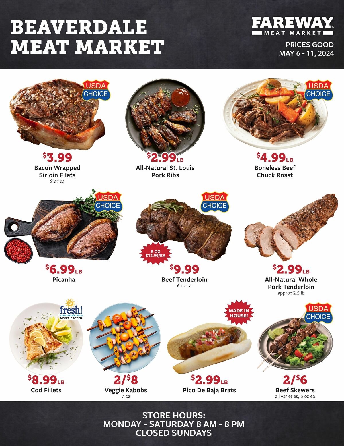 Fareway Meat Market Weekly Ad from May 6