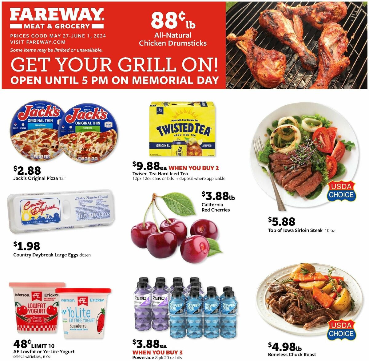 Fareway Weekly Ad from May 26
