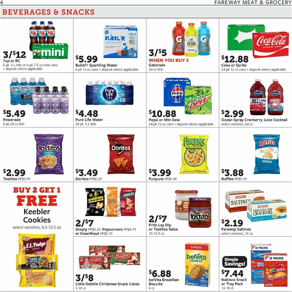 Fareway Weekly Ad from December 9