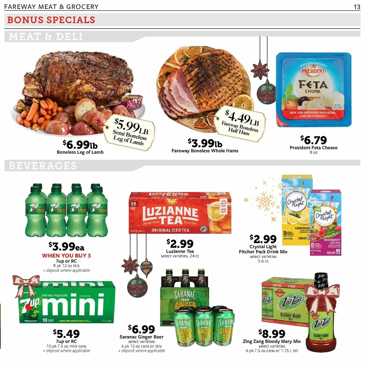Fareway Weekly Ad from December 16