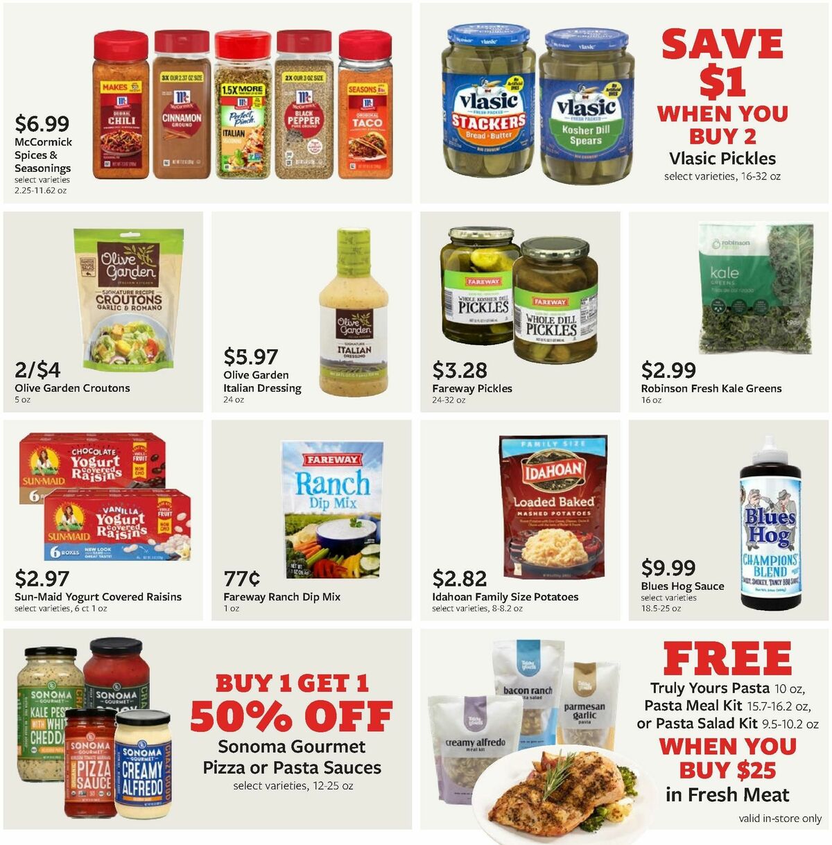 Fareway Monthly Ad Weekly Ad from December 30
