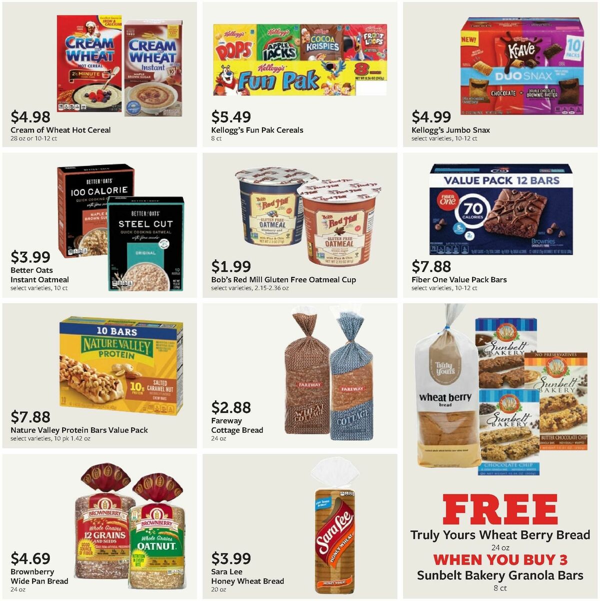 Fareway Monthly Ad Weekly Ad from December 30