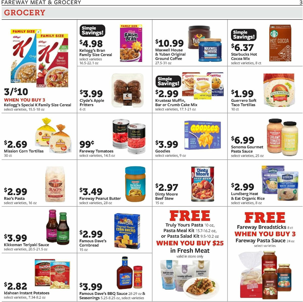 Fareway Weekly Ad from January 13