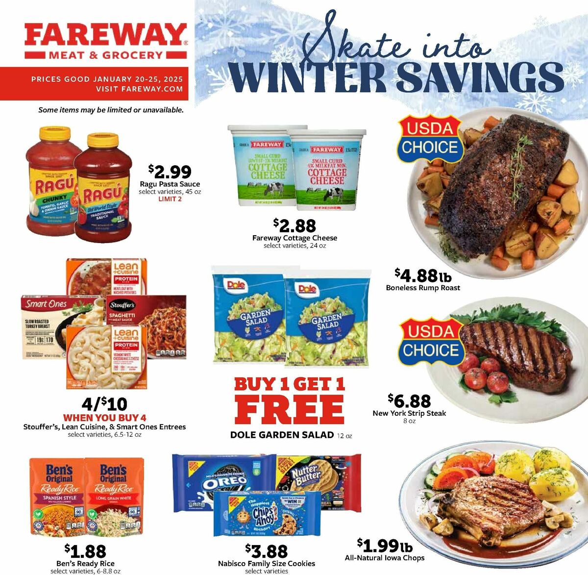 Fareway Weekly Ad from January 20