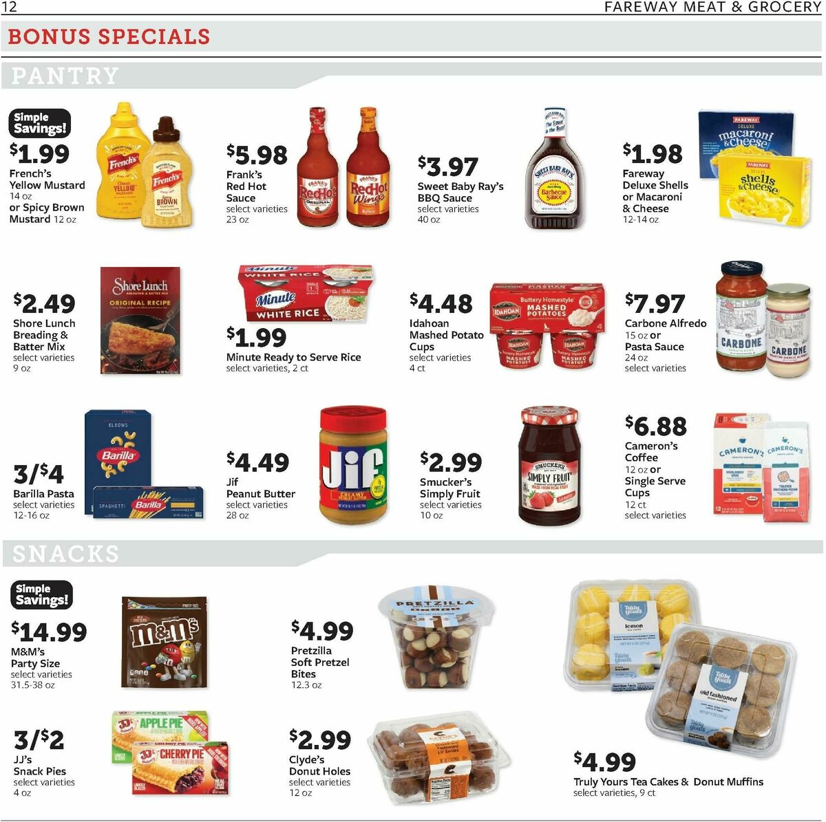 Fareway Weekly Ad from January 27