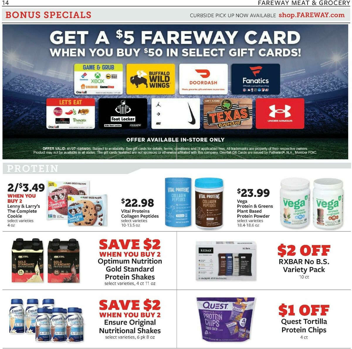 Fareway Weekly Ad from January 27