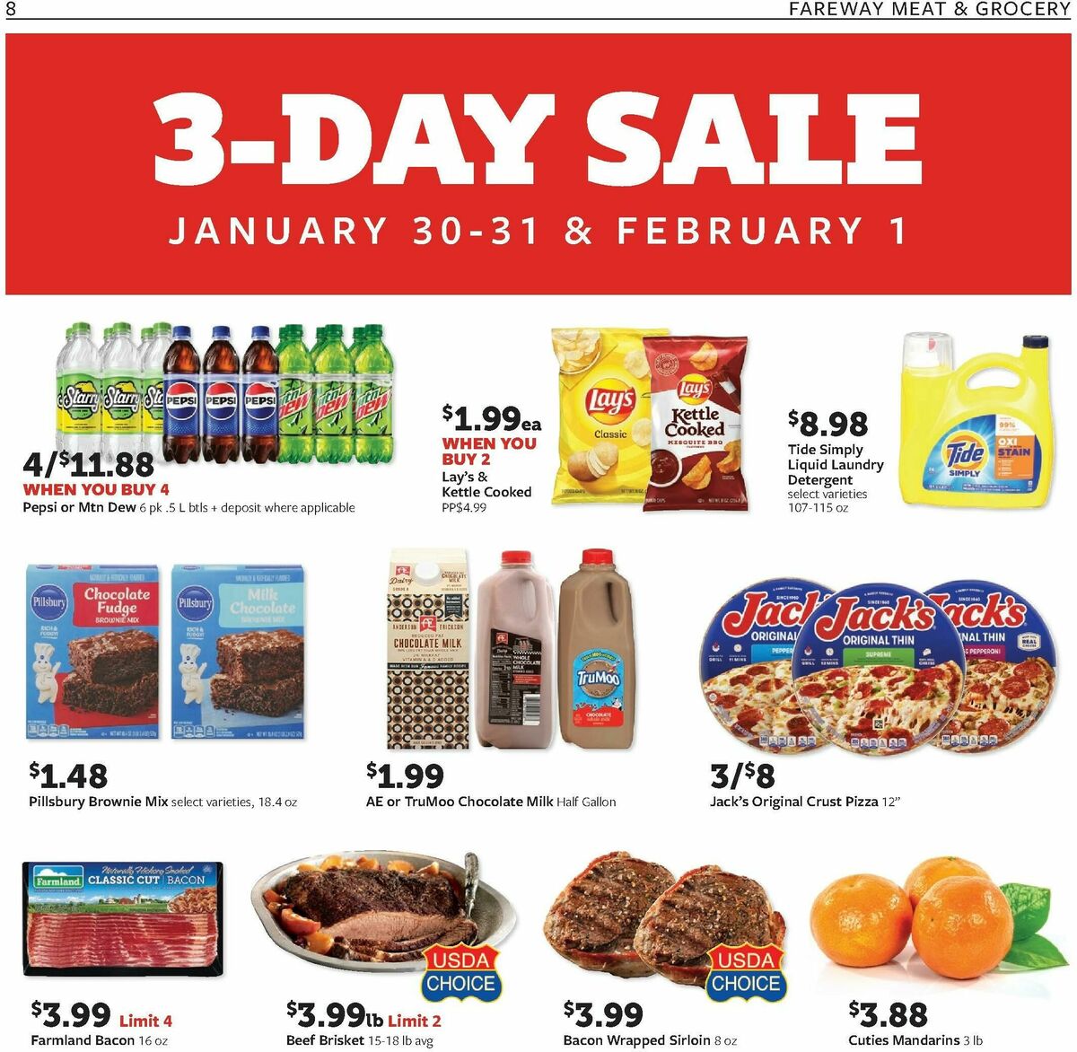 Fareway Weekly Ad from January 27