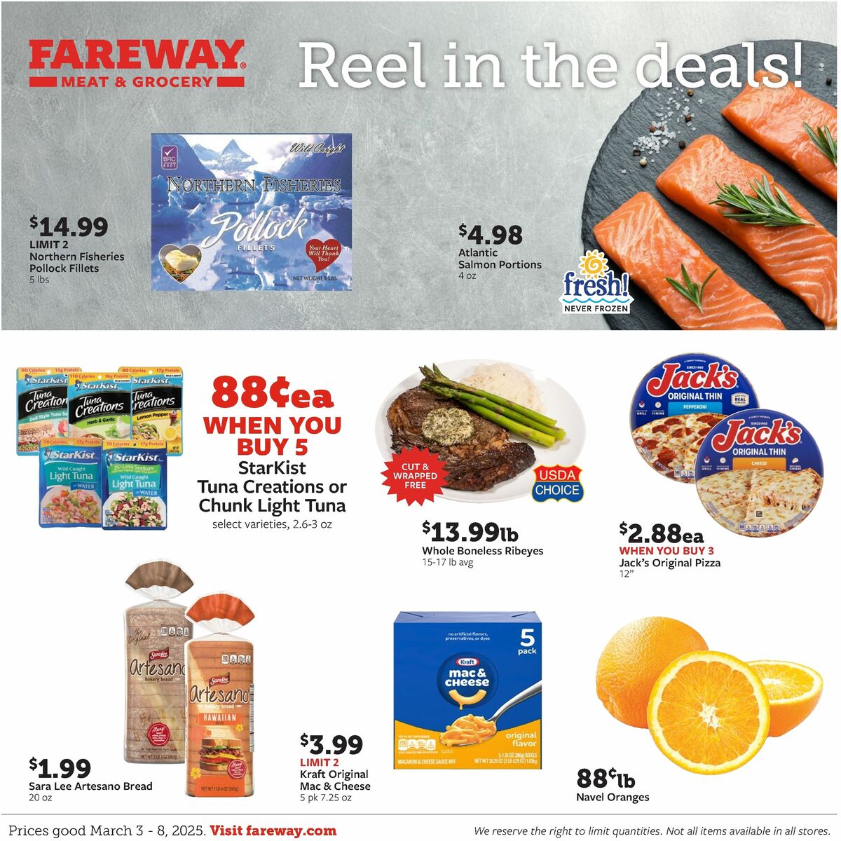 Fareway Weekly Ad from March 3