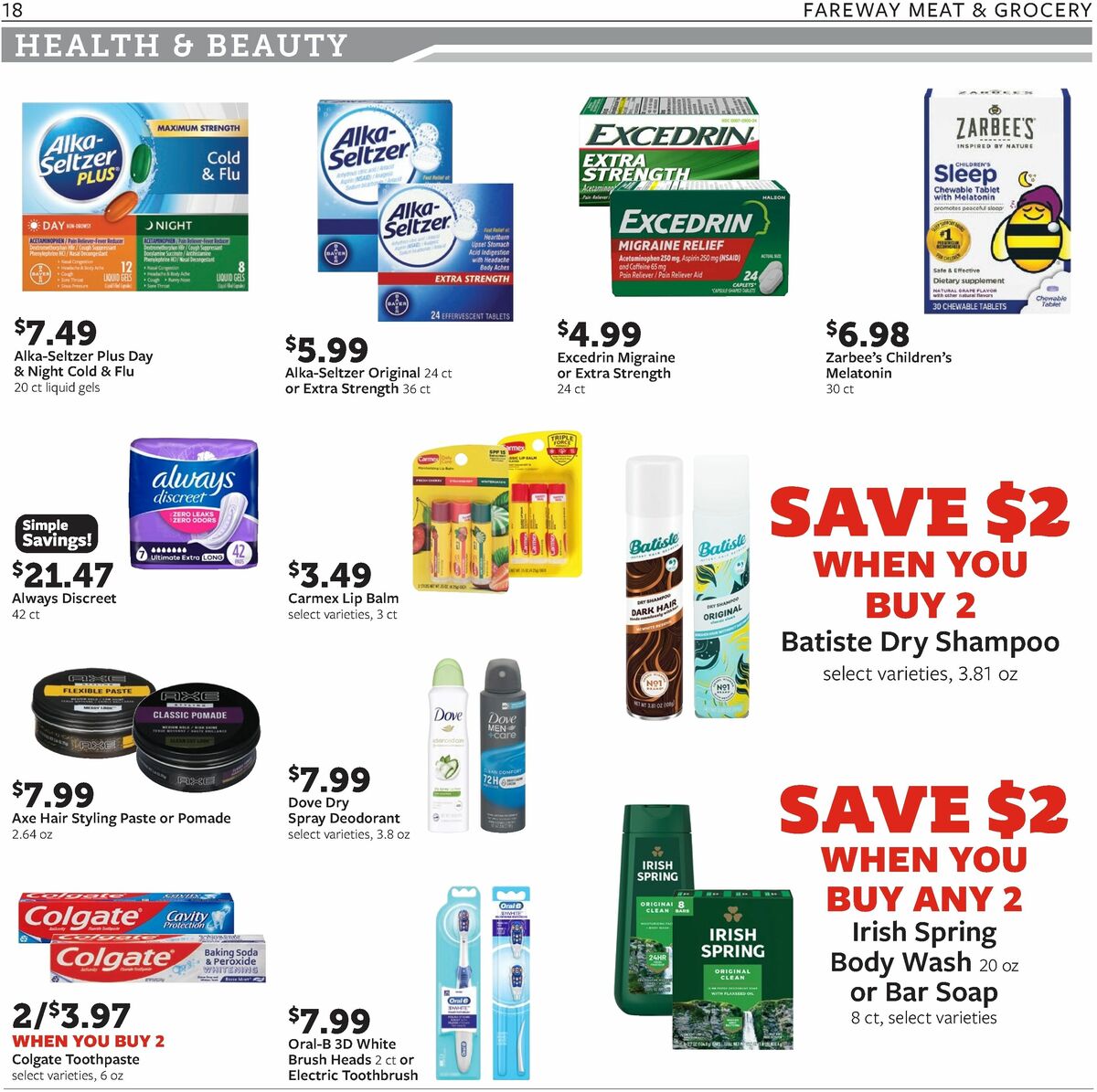 Fareway Weekly Ad from March 10