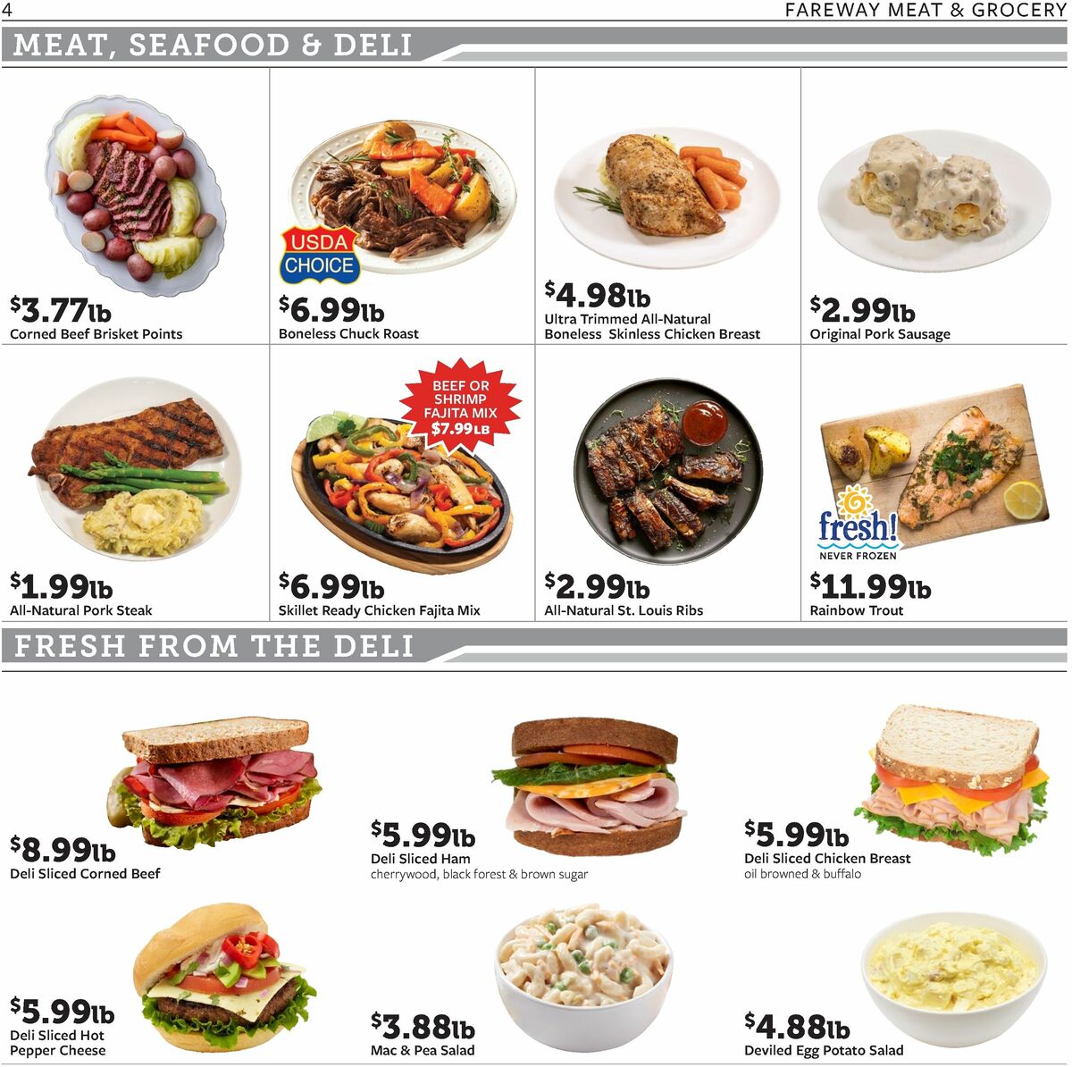 Fareway Weekly Ad from March 10