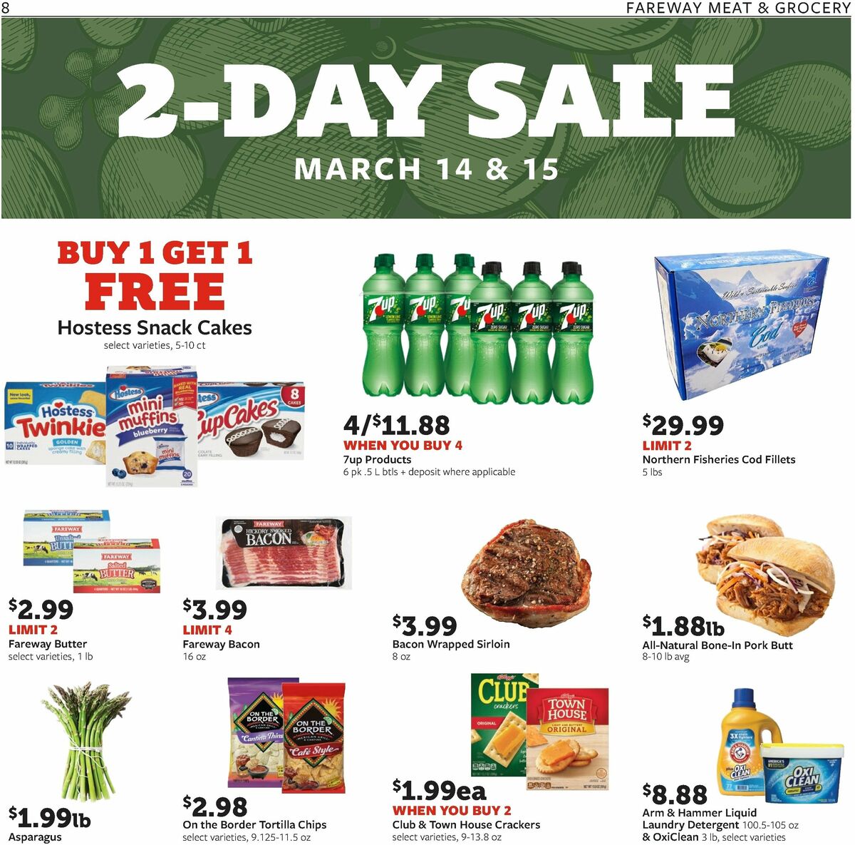 Fareway 2-Day Sale Weekly Ad from March 14