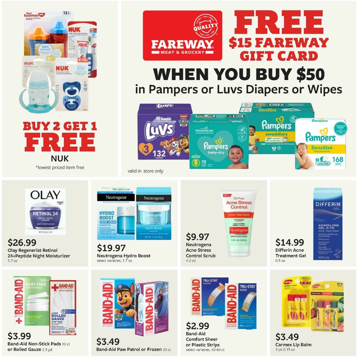 Fareway Monthly Ad Weekly Ad from March 31