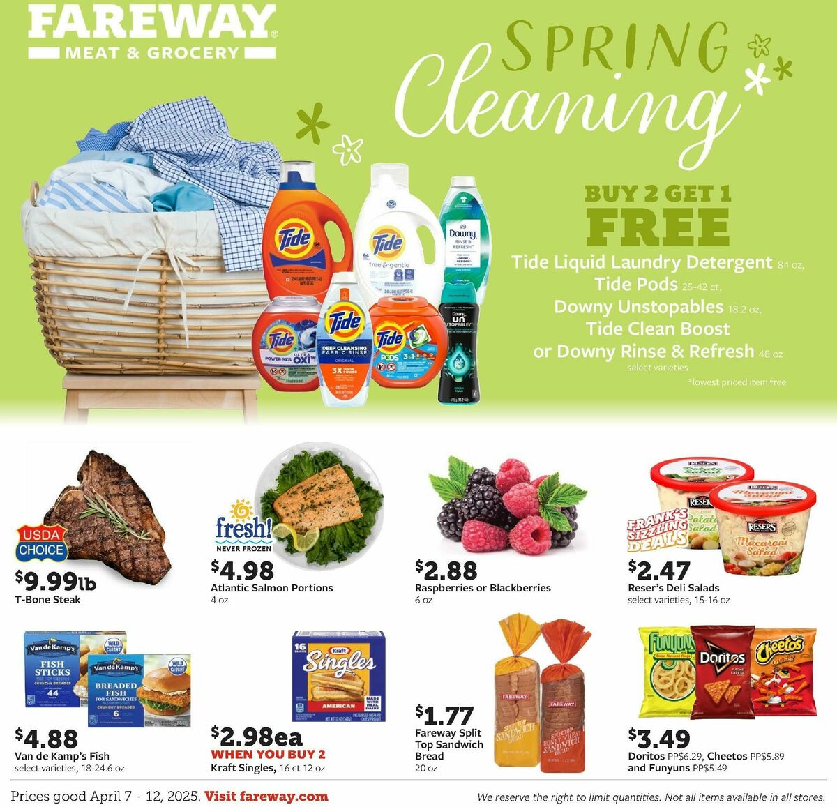Fareway Weekly Ad from April 7
