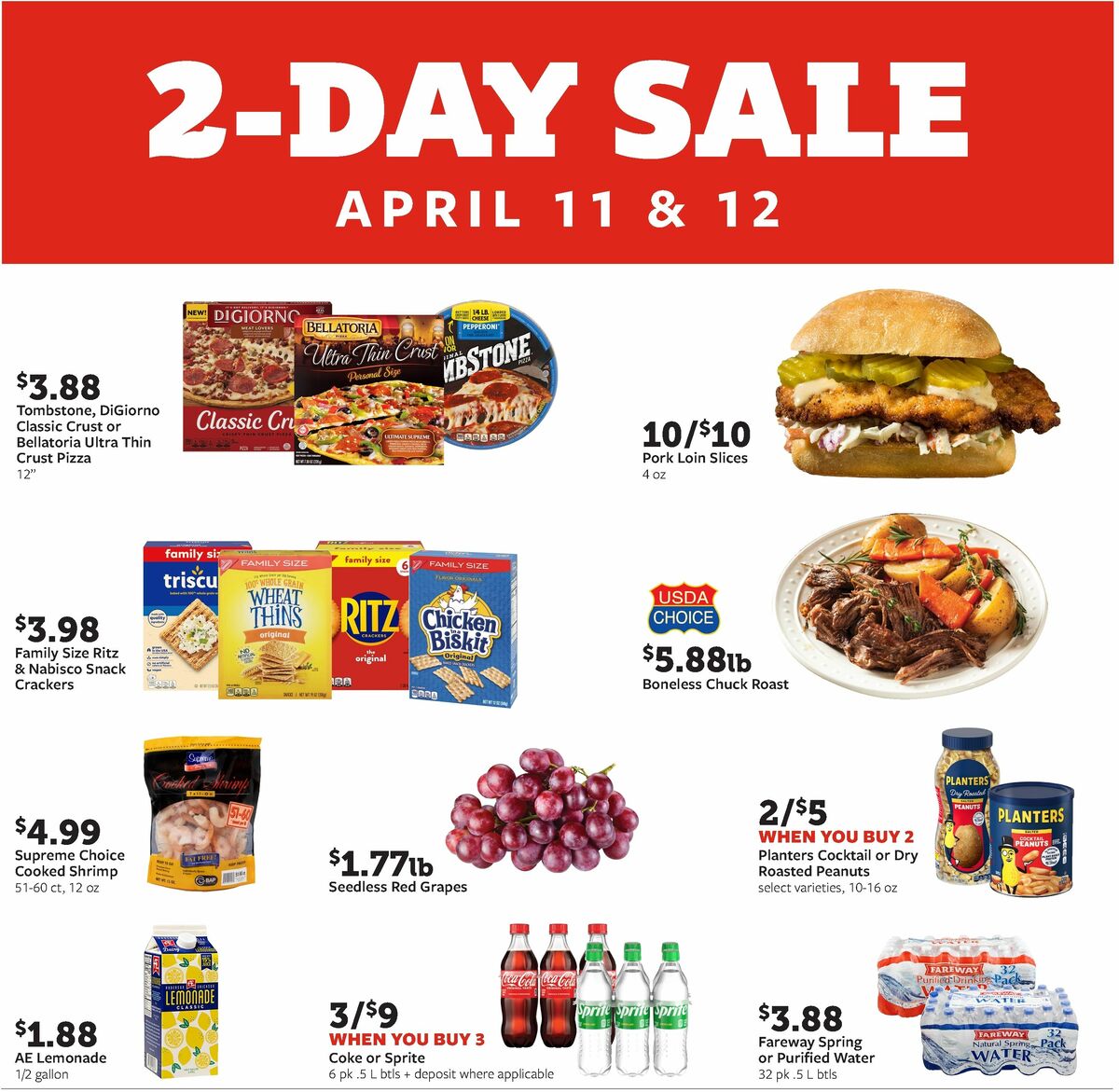 Fareway Weekly Ad from April 11