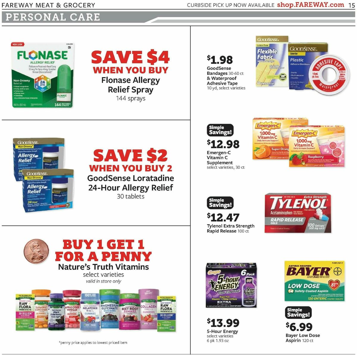 Fareway Weekly Ad from April 21