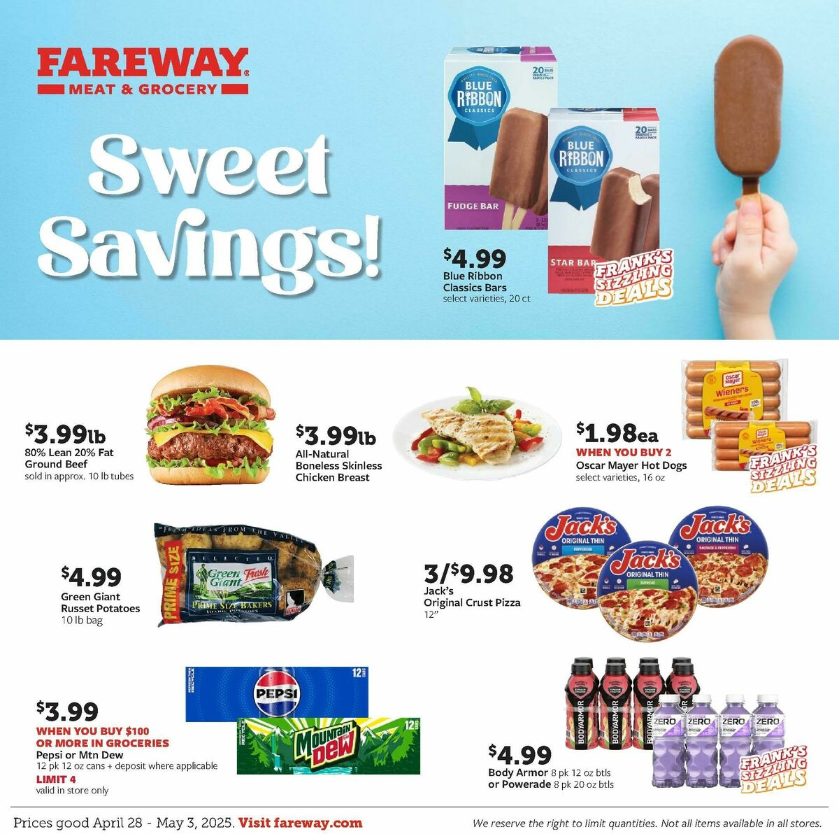 Fareway Weekly Ad from April 28