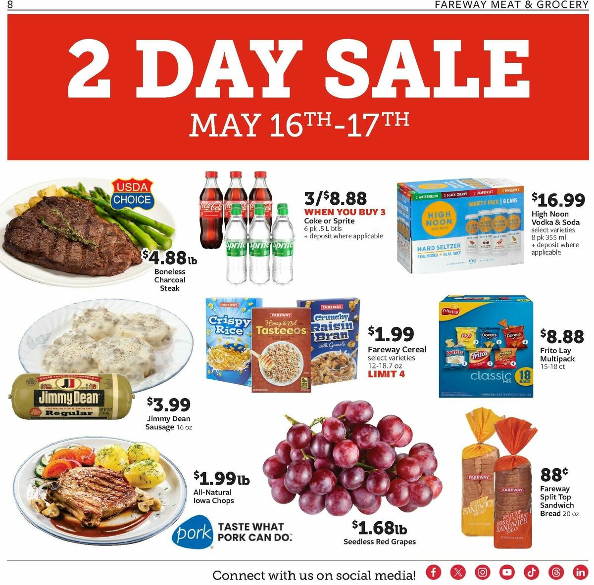 Fareway Weekly Ad from May 12