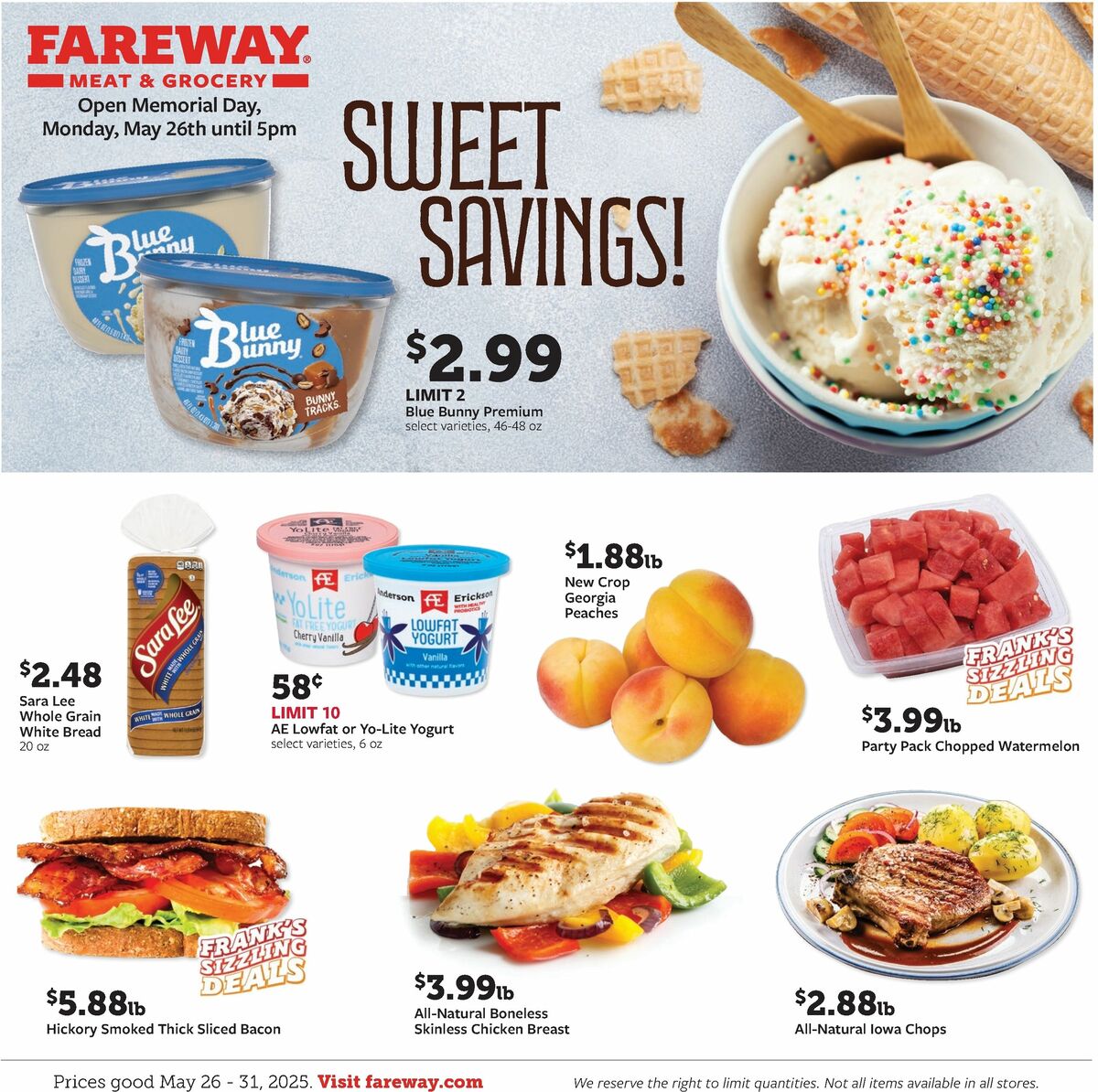 Fareway Weekly Ad from May 26