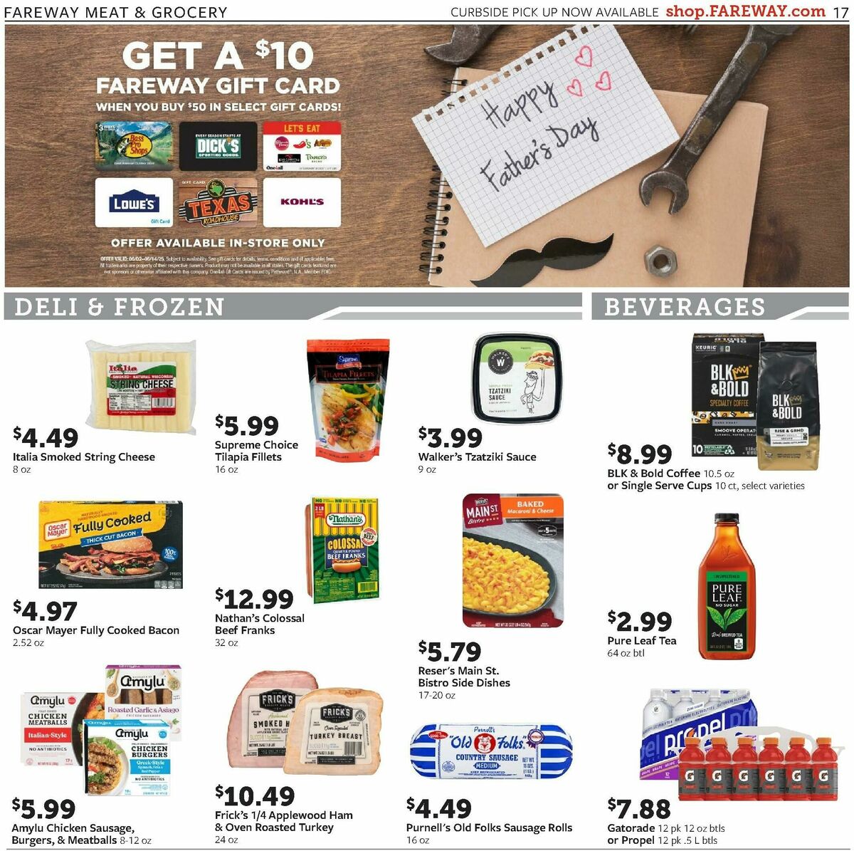 Fareway Weekly Ad from June 2