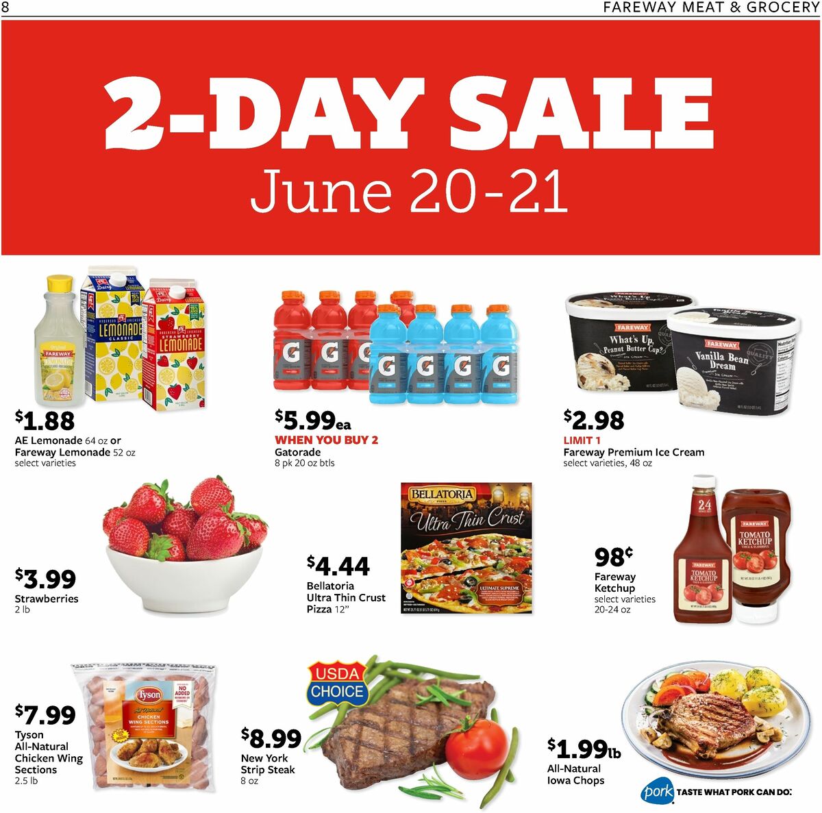 Fareway Weekly Ad from June 16