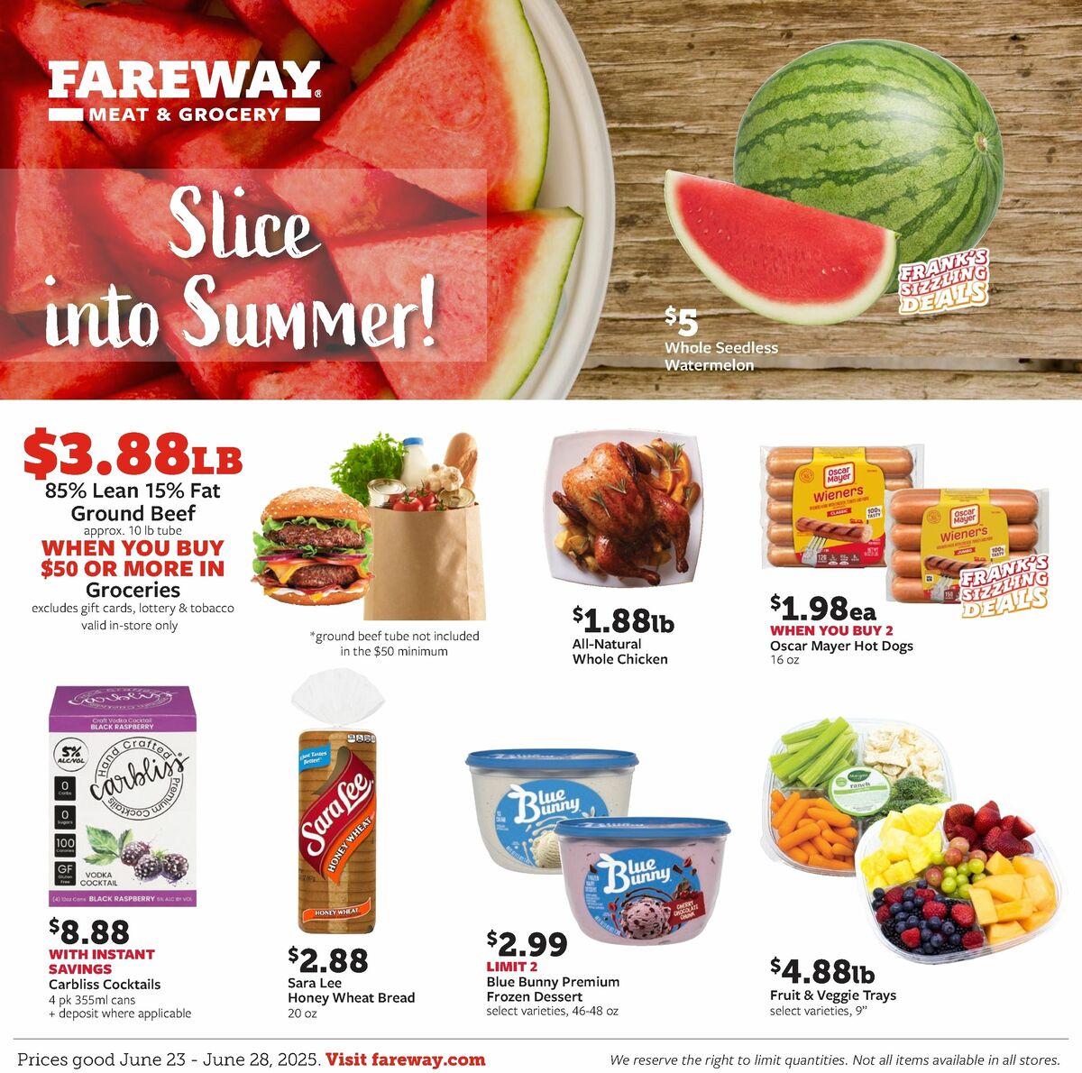 Fareway Weekly Ad from June 23
