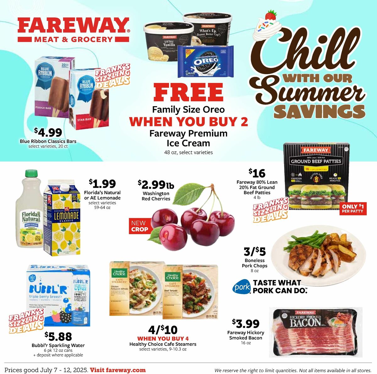 Fareway Weekly Ad from July 7