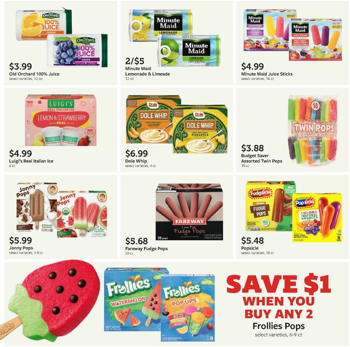 Fareway Monthly Ad Weekly Ad from July 7