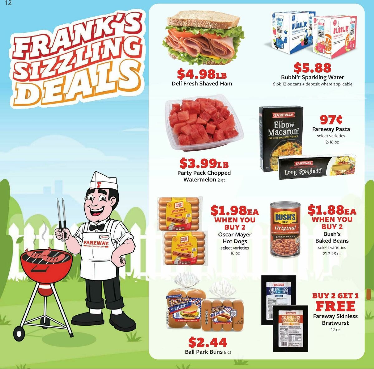 Fareway Weekly Ad from July 14