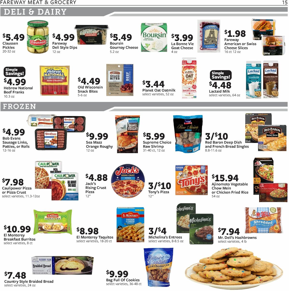 Fareway Weekly Ad from July 21