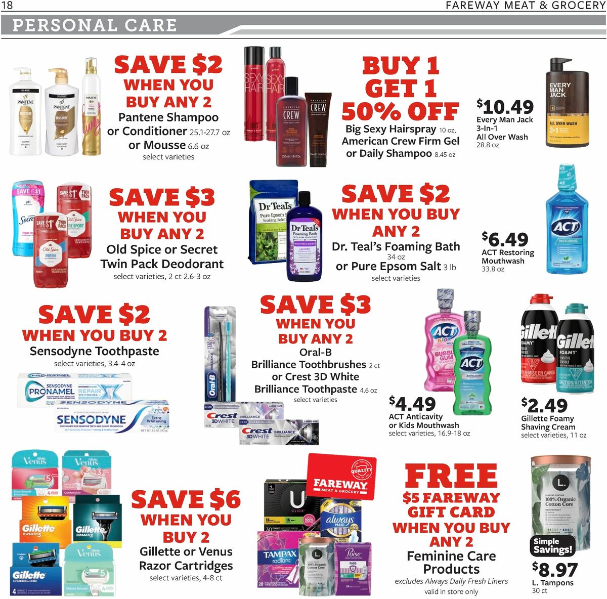 Fareway Weekly Ad from July 21