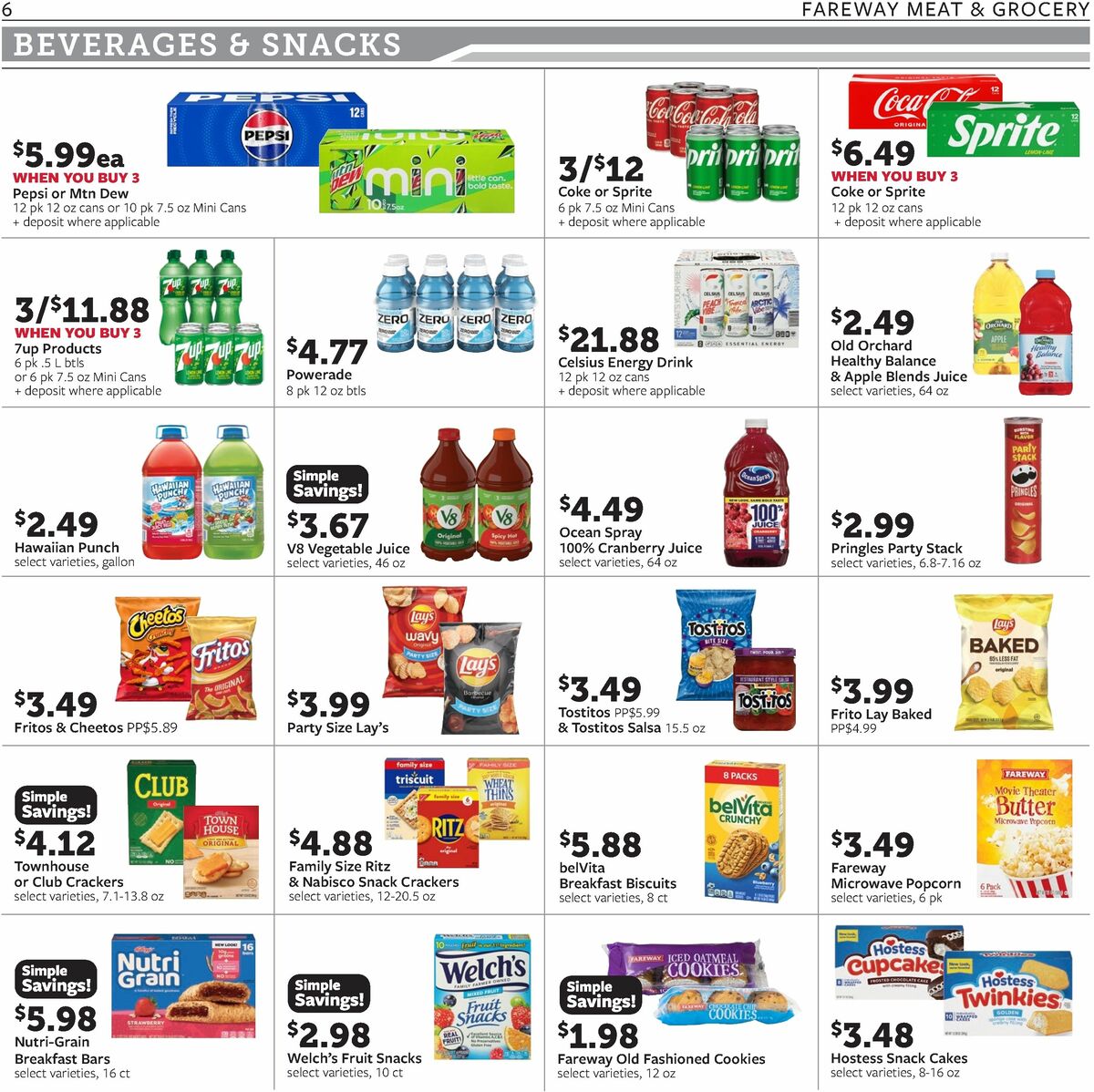 Fareway Weekly Ad from July 21