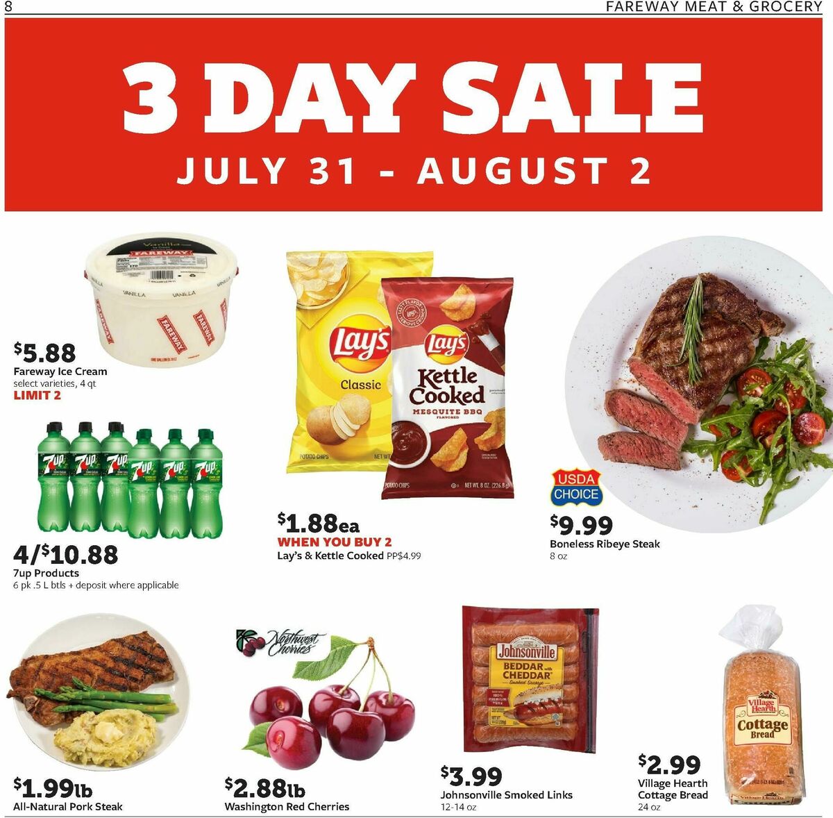 Fareway Weekly Ad from July 28