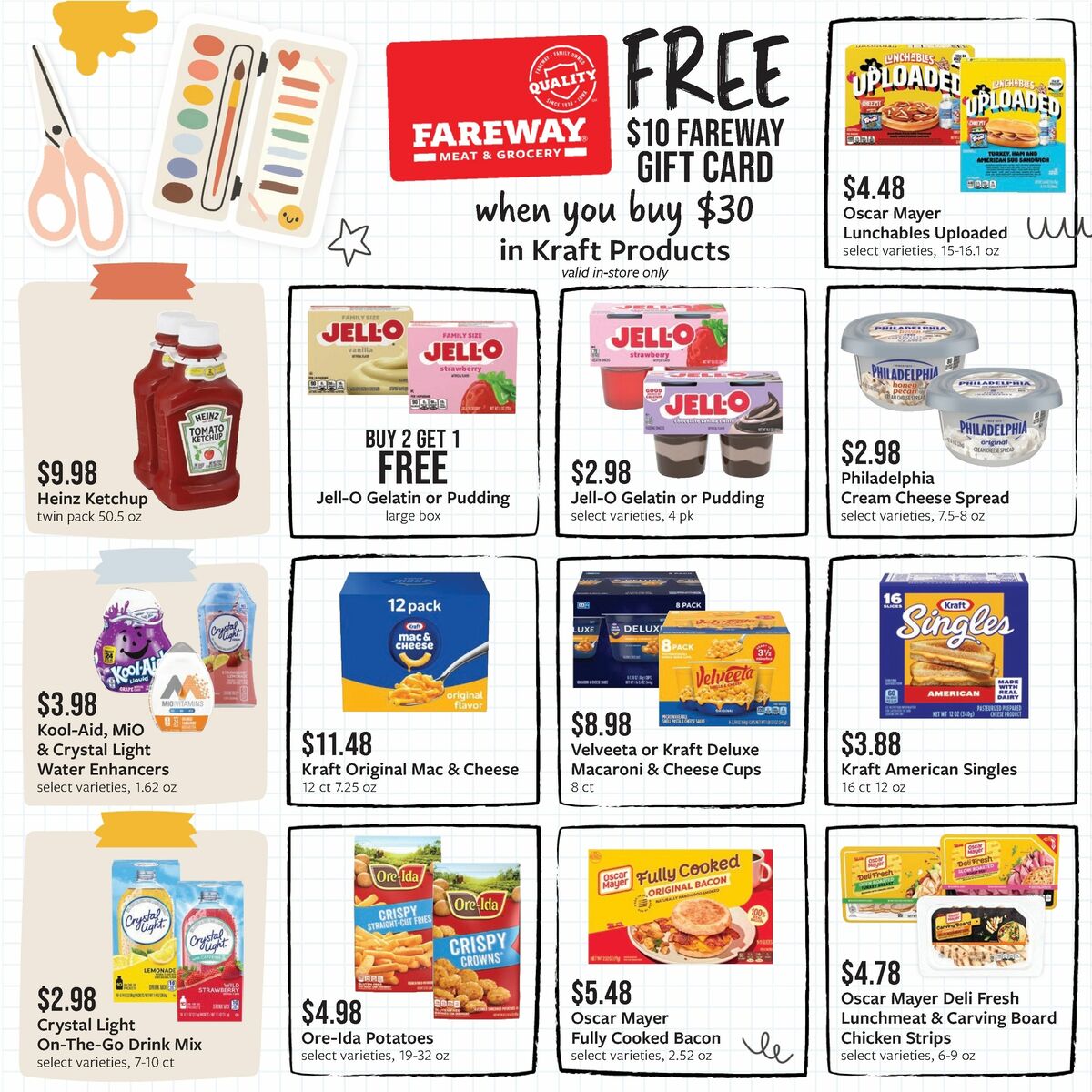 Fareway Weekly Ad from August 4