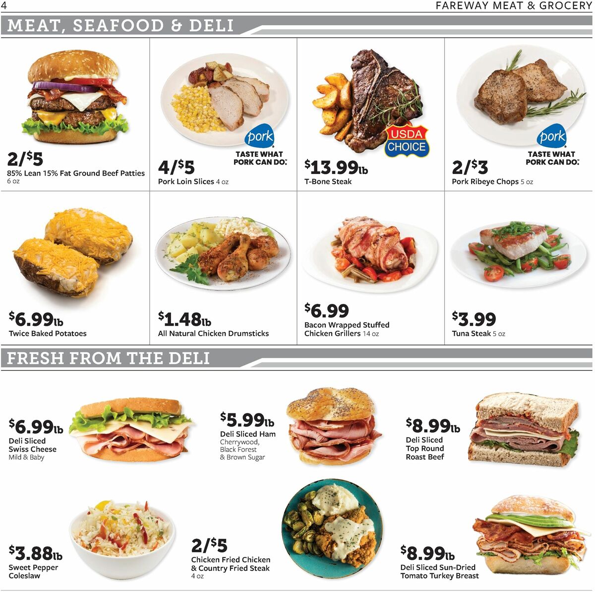 Fareway Weekly Ad from August 4