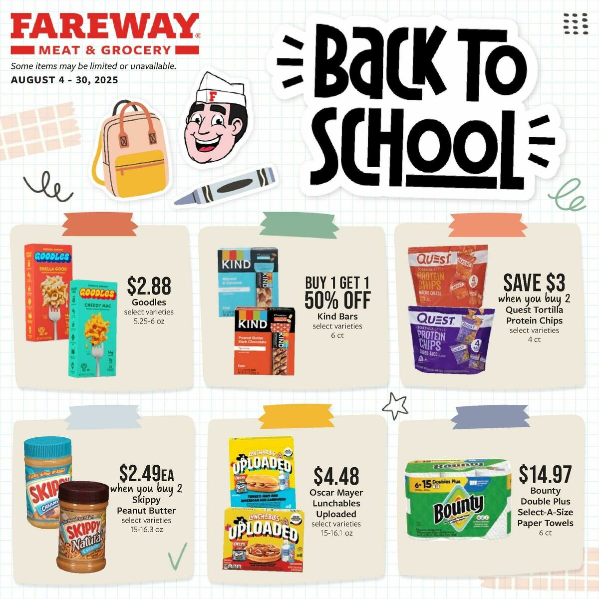 Fareway Monthly Ad Weekly Ad from August 4