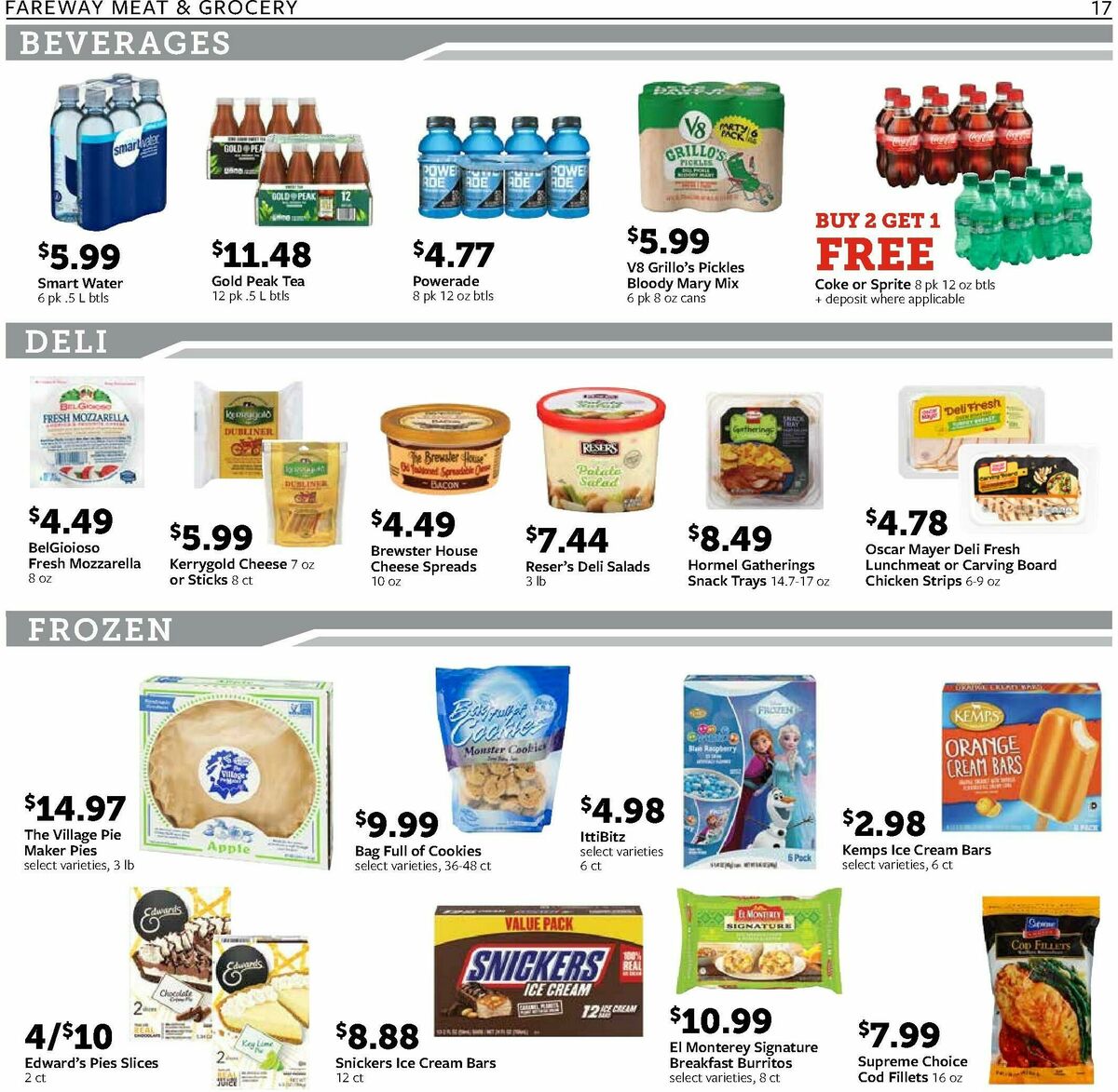 Fareway Weekly Ad from August 11