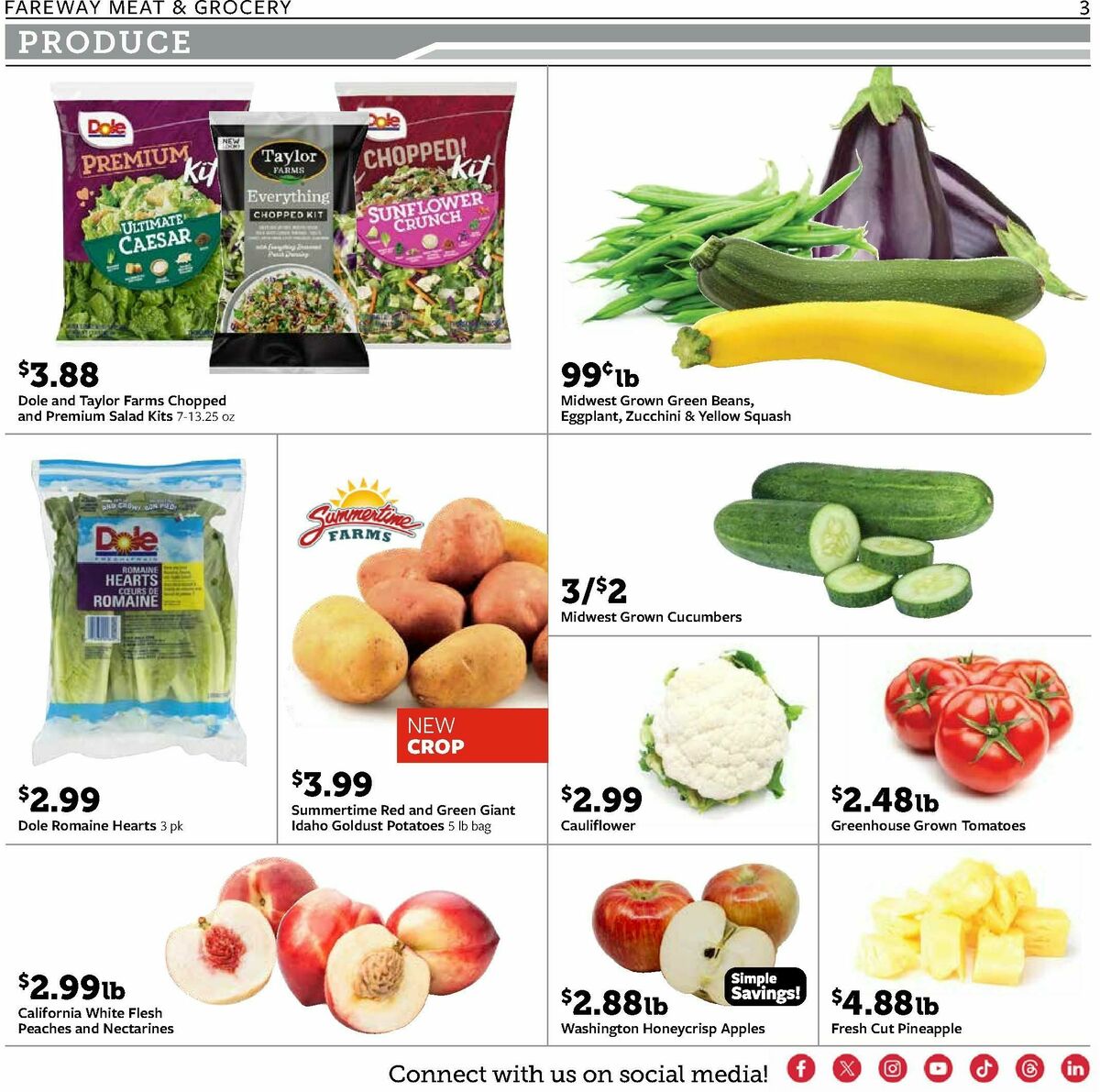 Fareway Weekly Ad from August 11