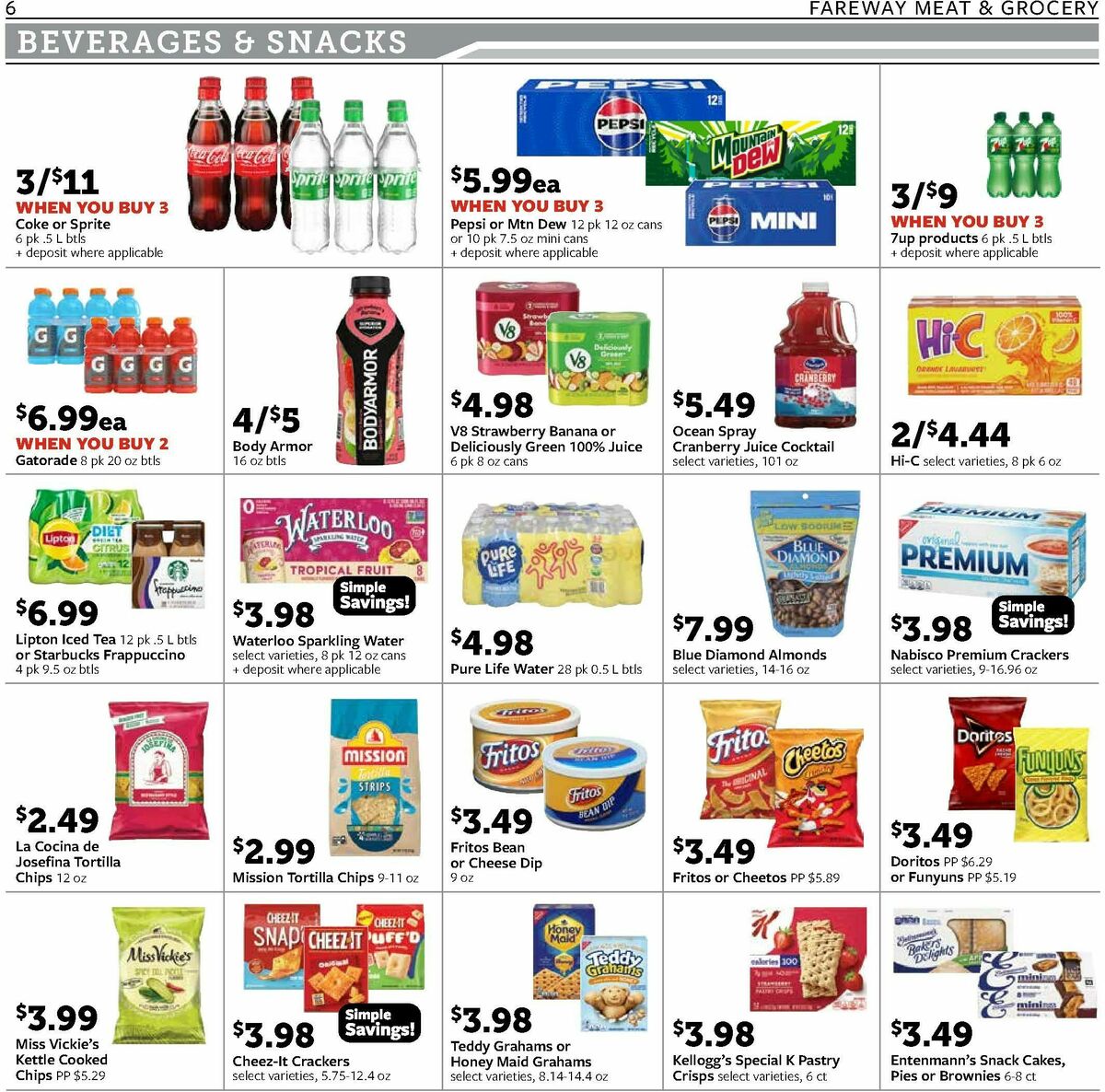 Fareway Weekly Ad from August 11