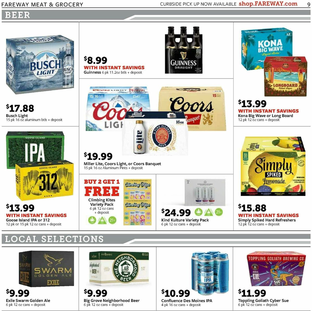 Fareway Weekly Ad from August 11