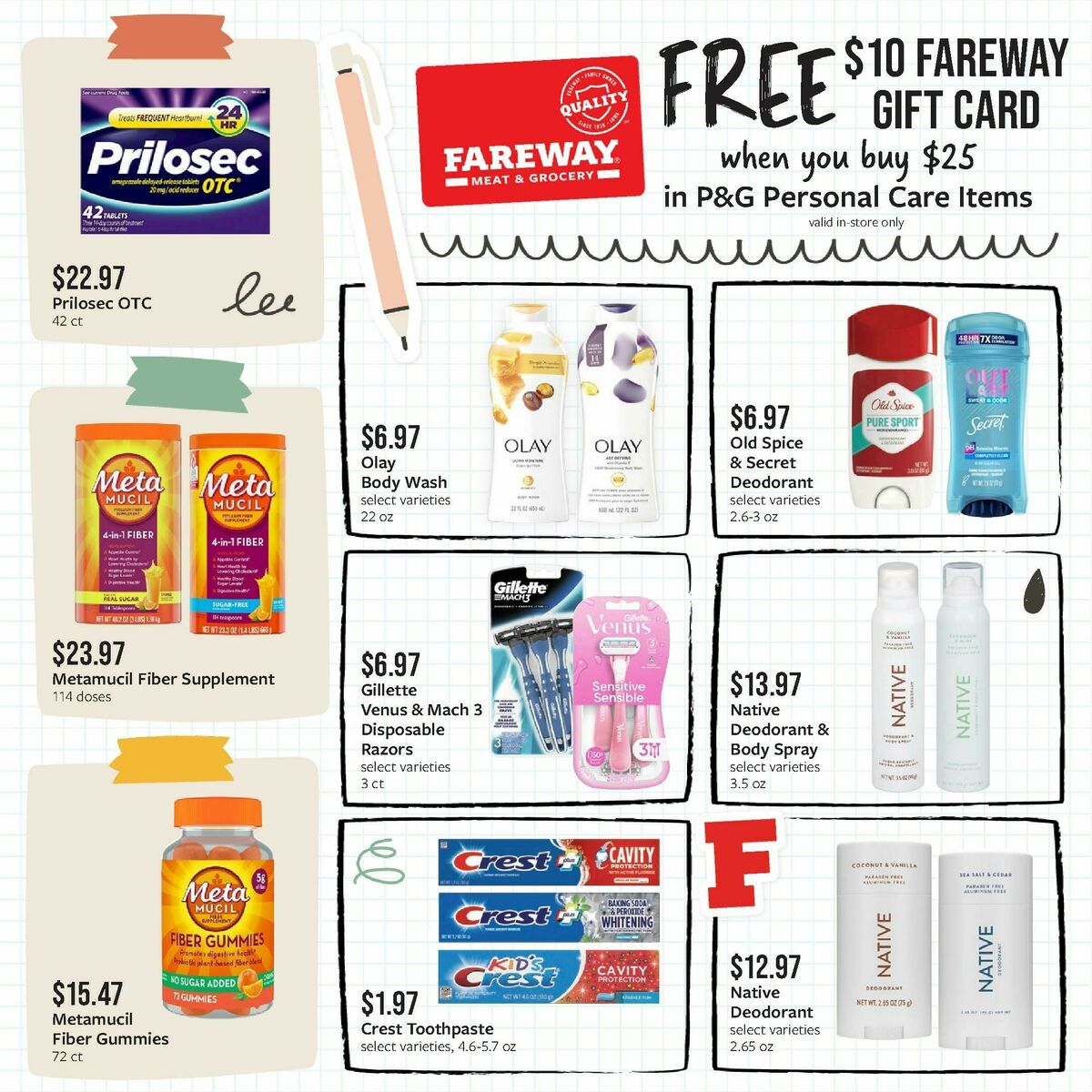 Fareway Weekly Ad from August 18