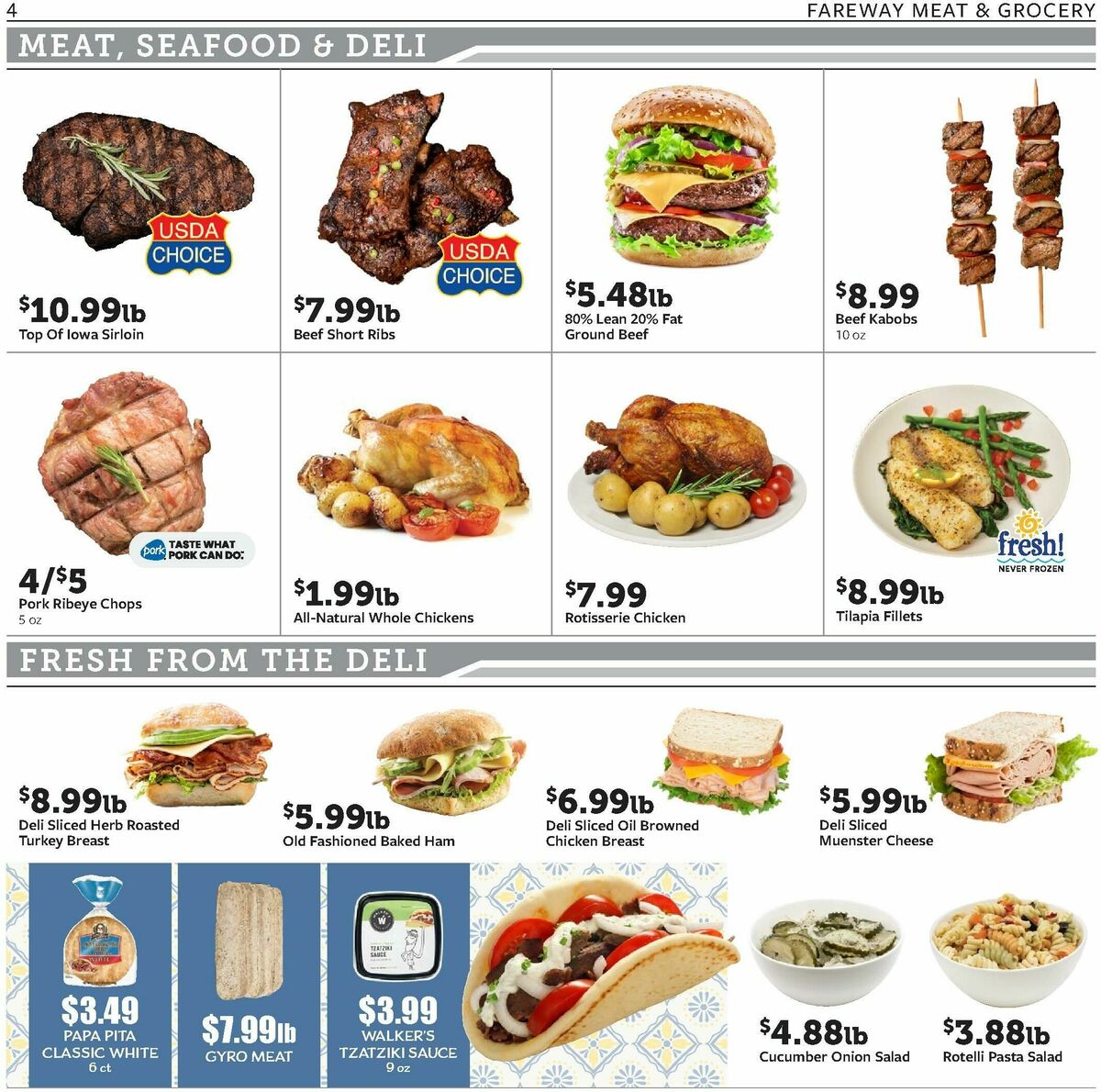 Fareway Weekly Ad from August 18