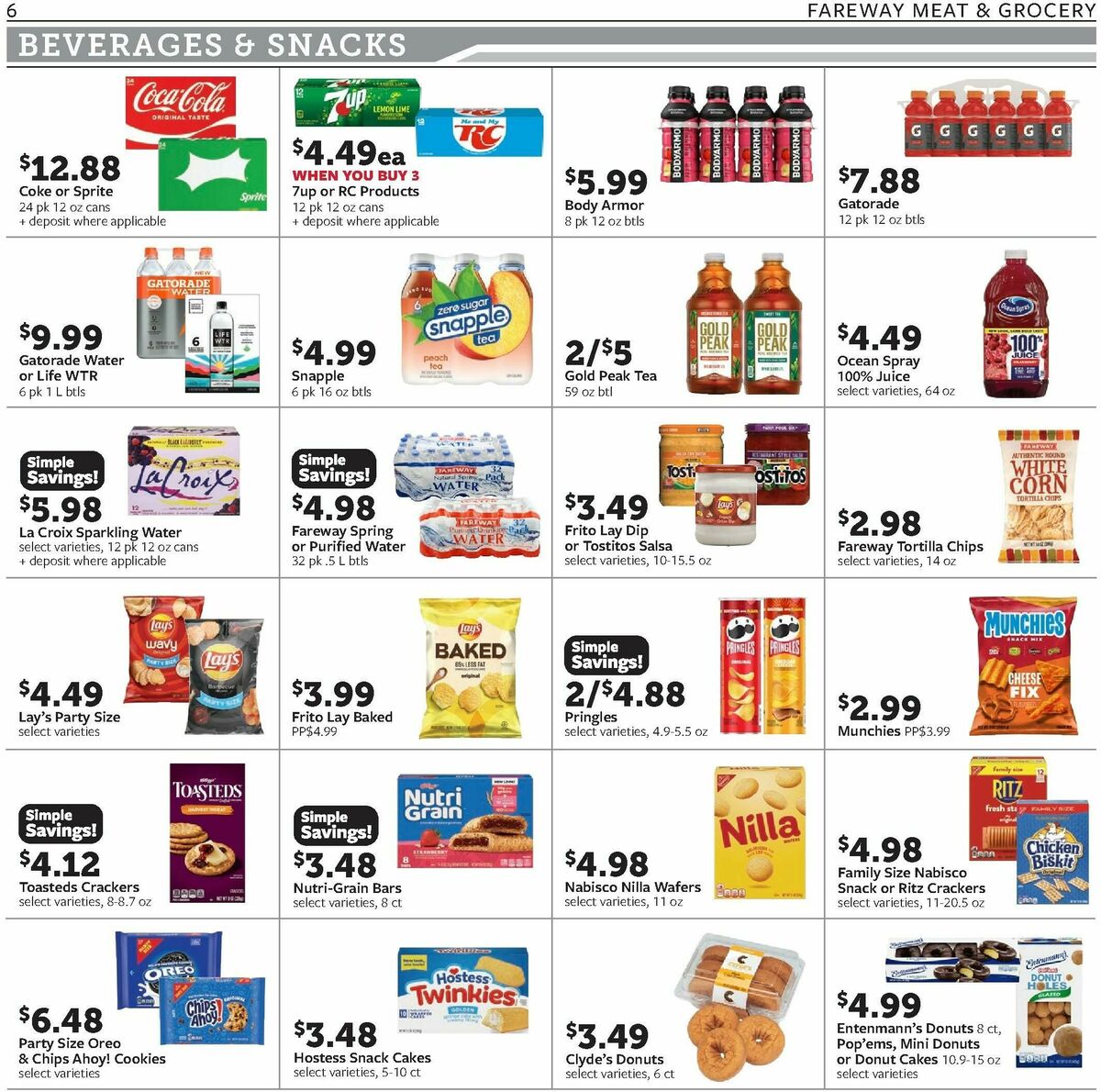 Fareway Weekly Ad from August 18