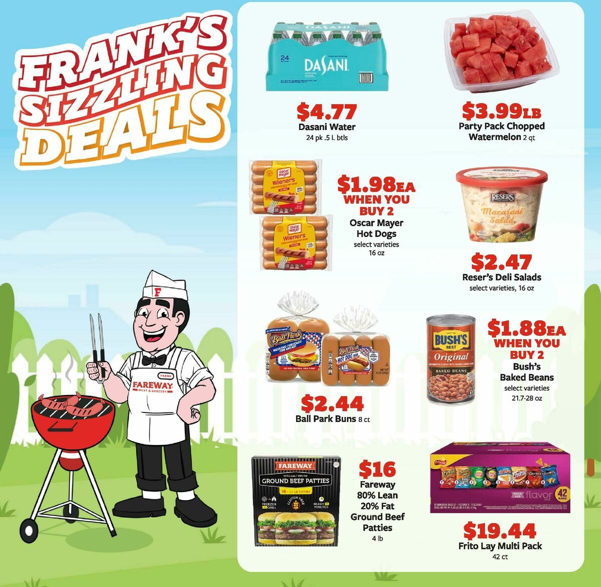 Fareway Weekly Ad from August 25