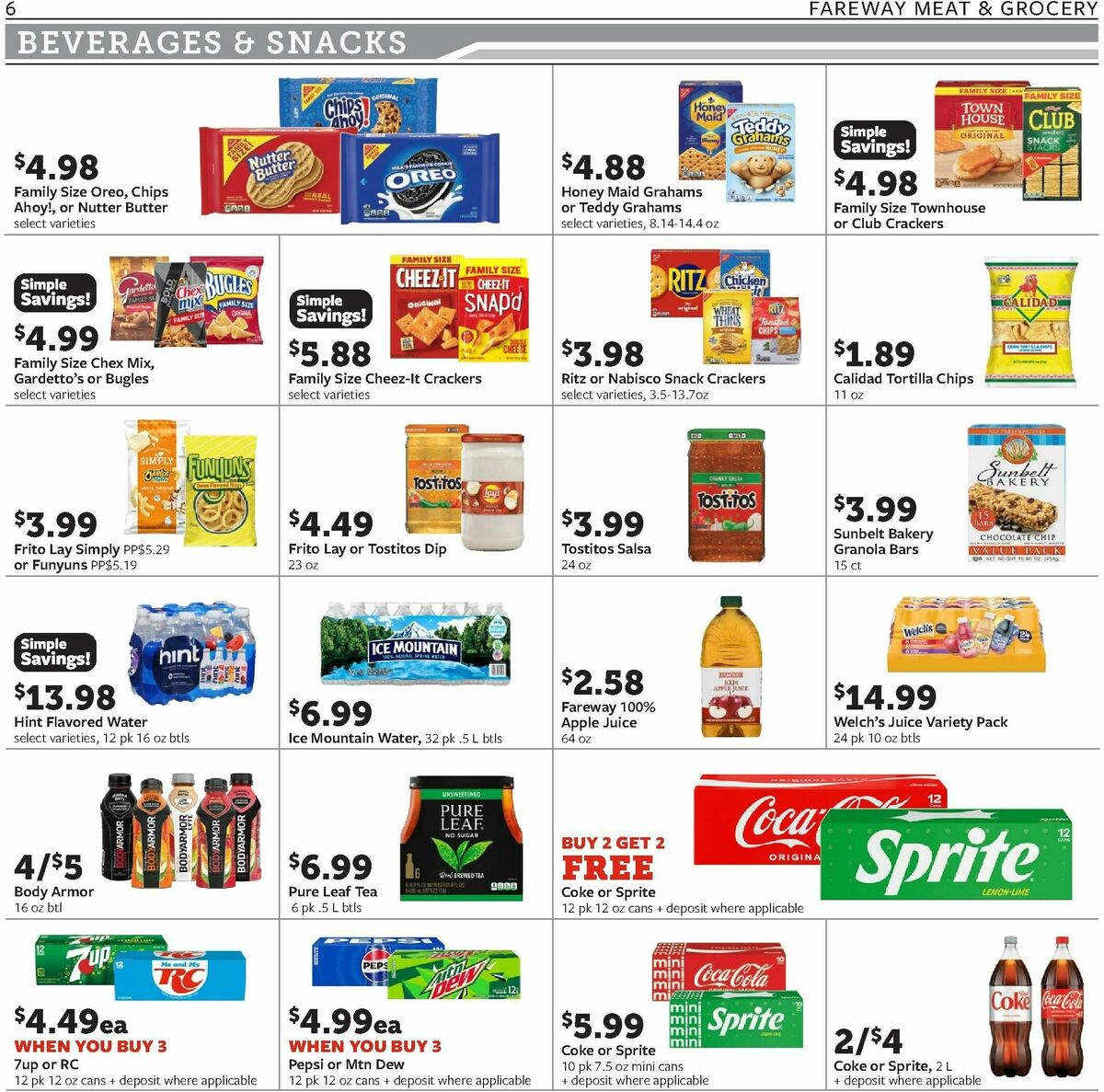 Fareway Weekly Ad from August 25