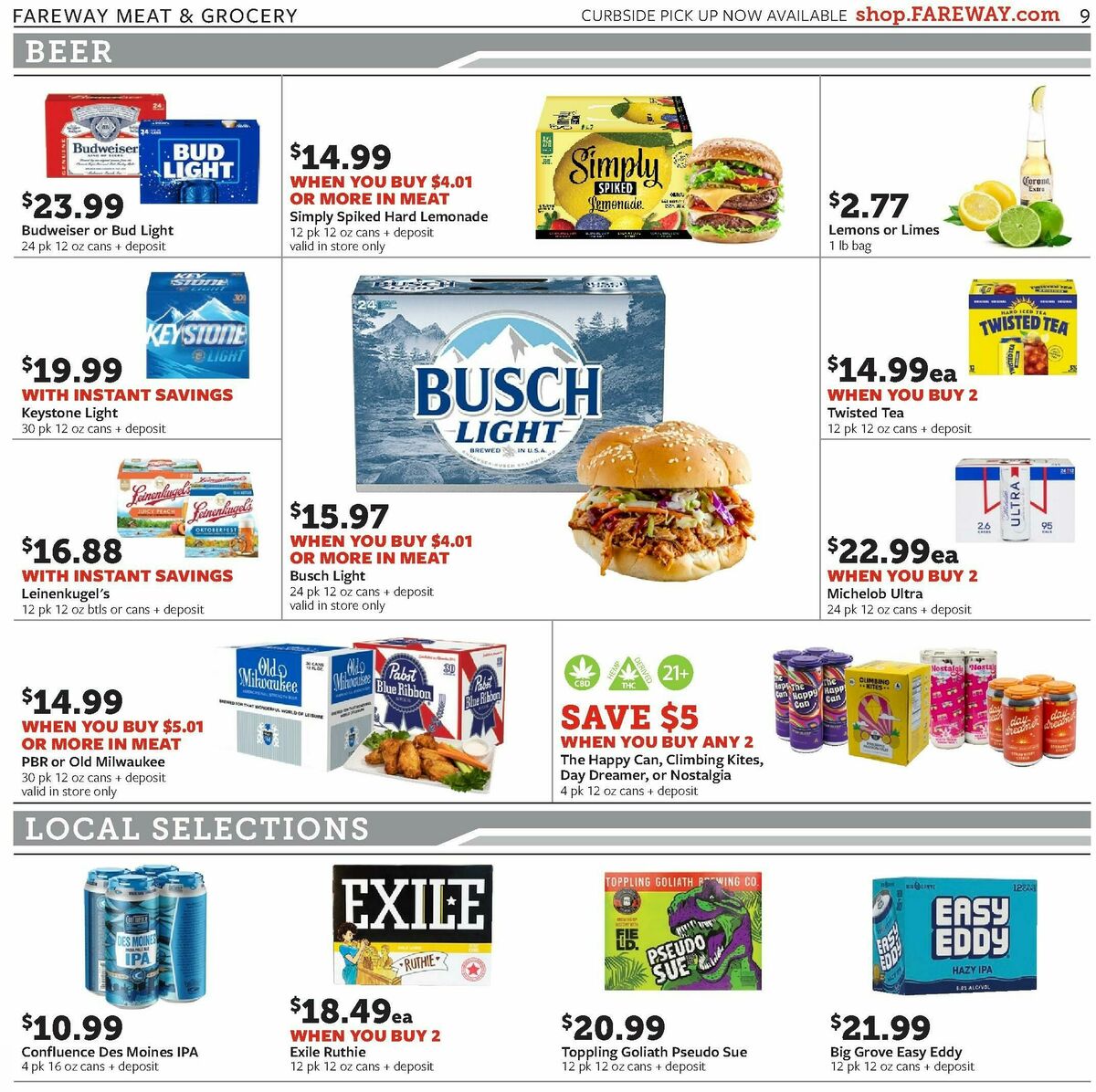 Fareway Weekly Ad from August 25