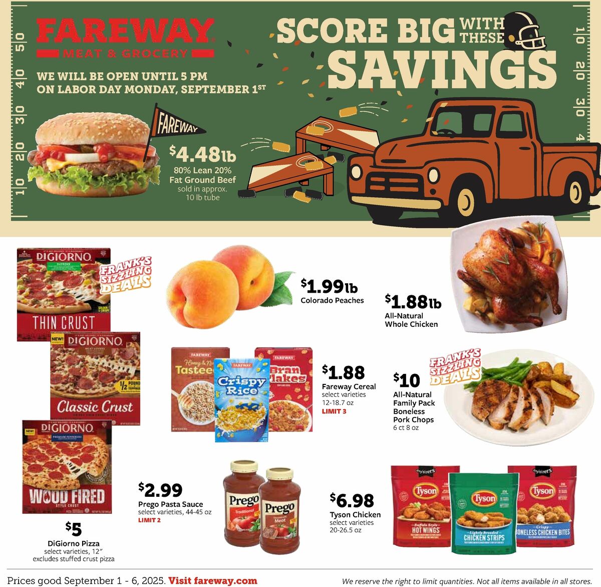 Fareway Weekly Ad from September 1