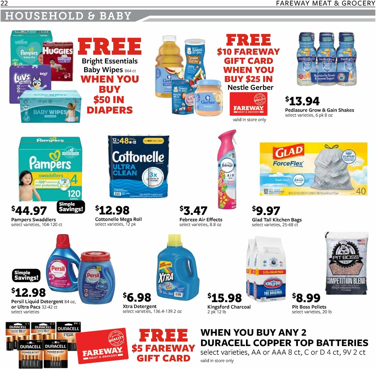 Fareway Weekly Ad from September 1